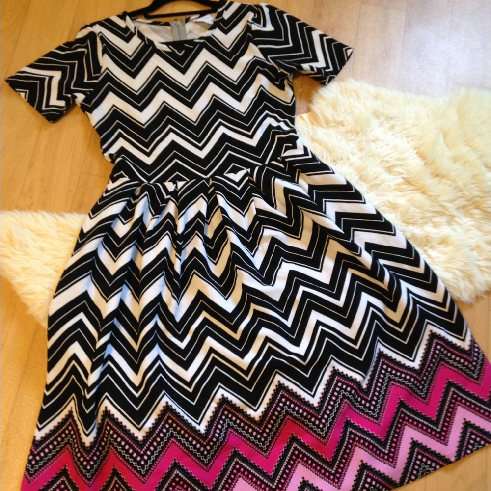 Lularoe Large Dipped Ombré Unicorn Amelia